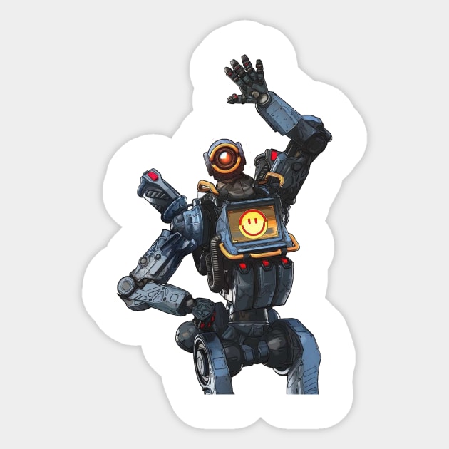 Pathfinder Apex Legend Sticker by Water Boy